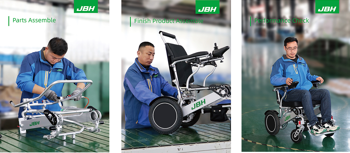 JBH elektrikli tekerlekli sandalye fabrikası