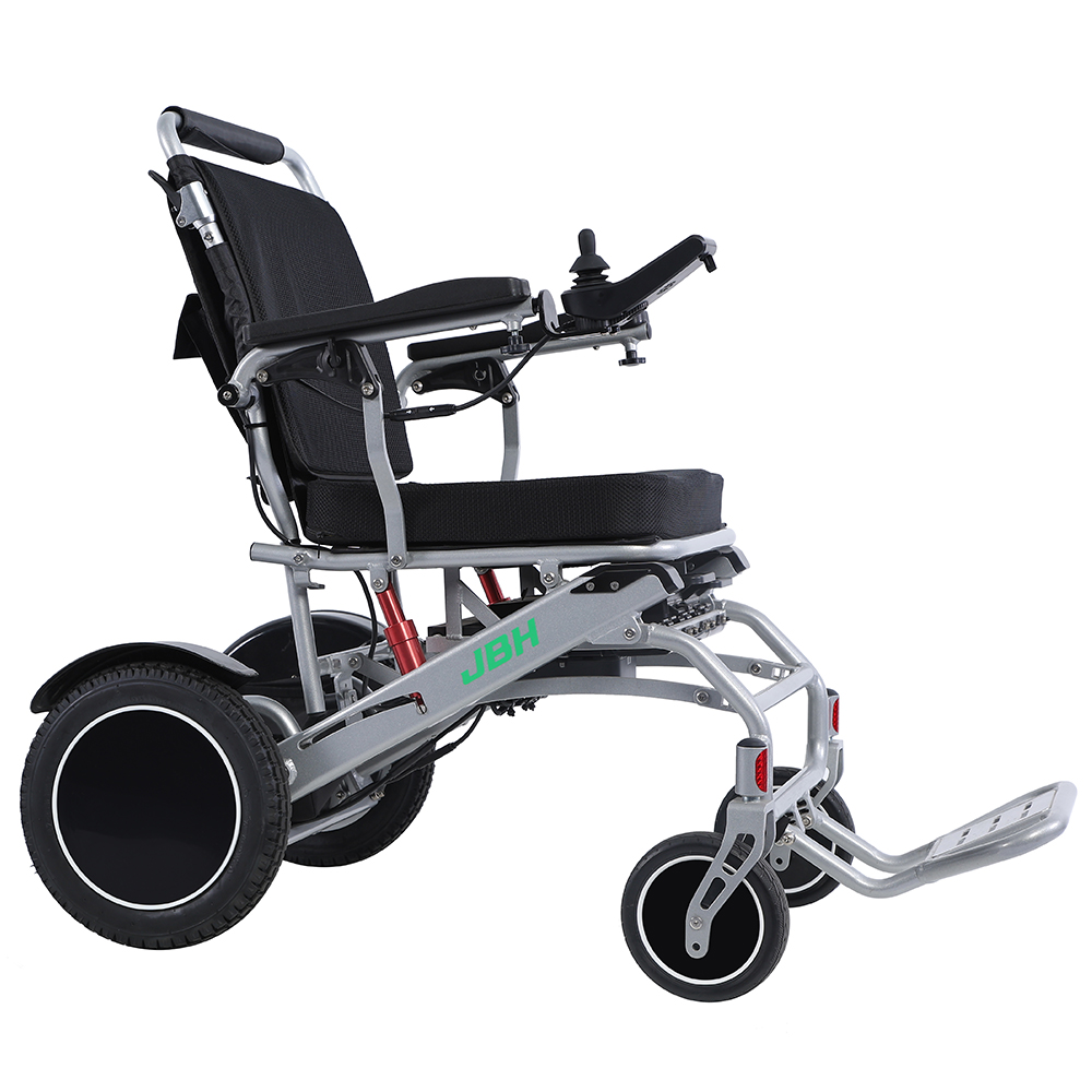 JBH Electric Wheelchair with Big Rear Wheels D29A