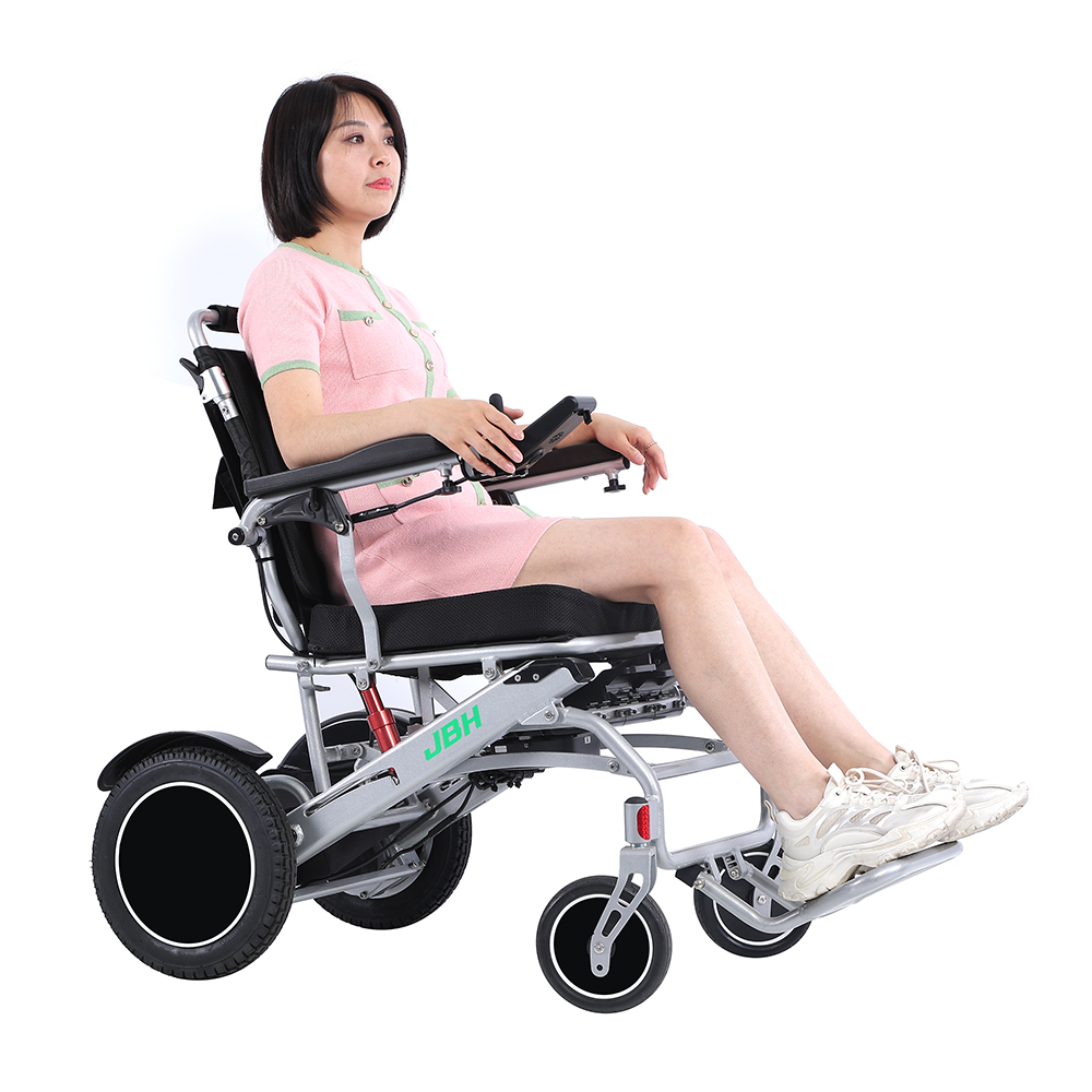 JBH Electric Wheelchair with Big Rear Wheels D29A