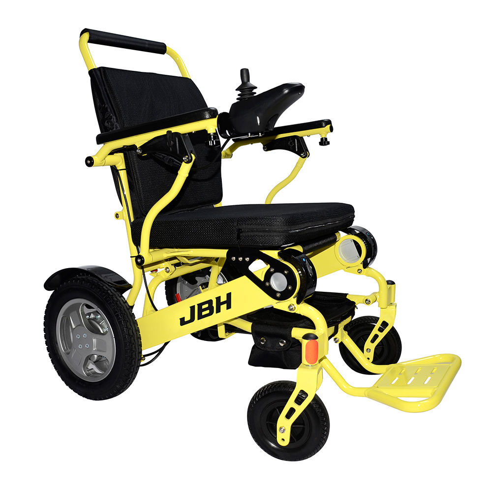 JBH Yellow Portable Elderly Electric Wheelchair D09