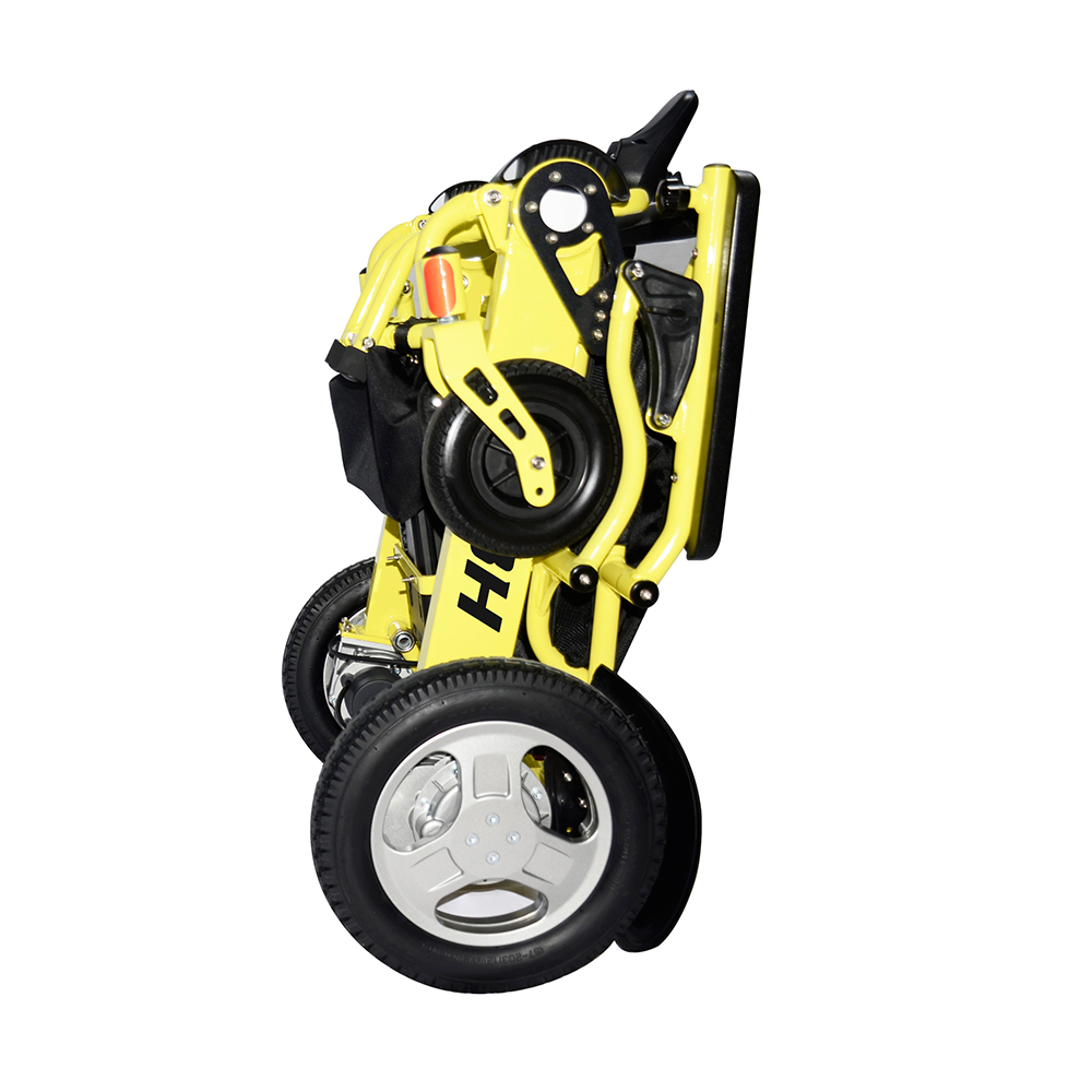 JBH Yellow Portable Elderly Electric Wheelchair D09