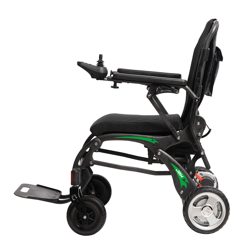 JBH Travel Fold Up Carbon Fiber Electric Wheelchair