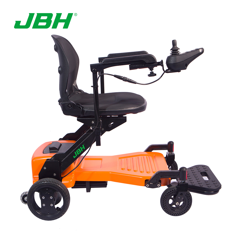 JBH Travel Fold Up Heavy Duty Electric Wheelchair