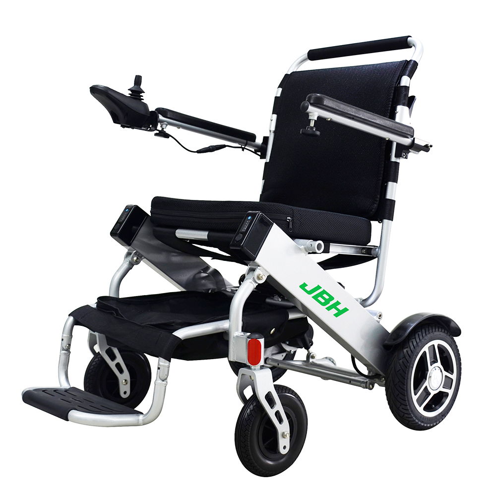 JBH Travel Foldable Standard Electric Wheelchair