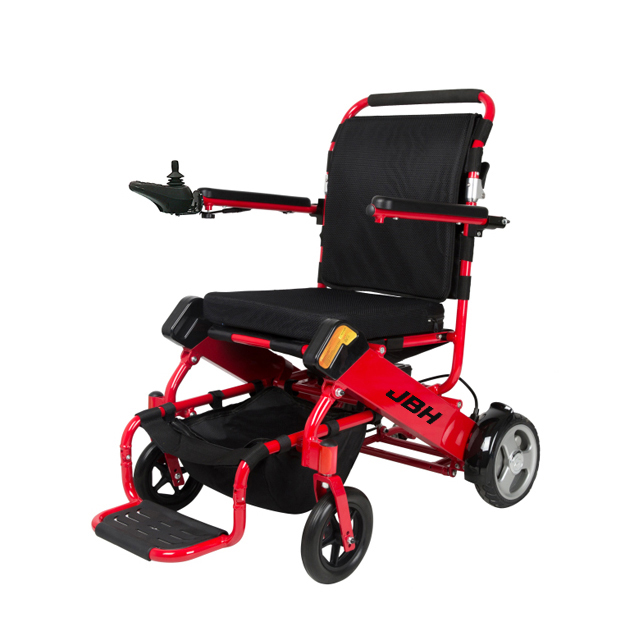 JBH Red Lightweight Intelligent Wheelchair D05