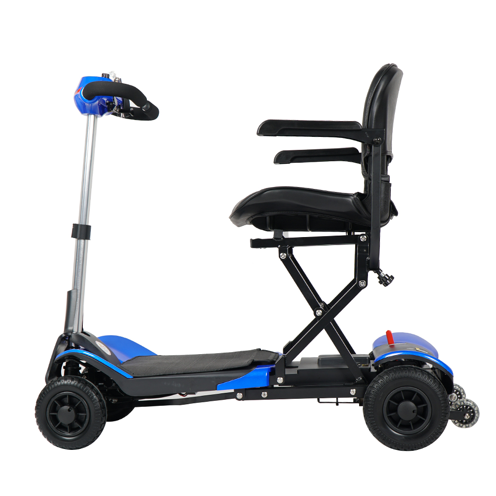 JBH Blue Electric Powerd Outdoor Mobility Scooter
